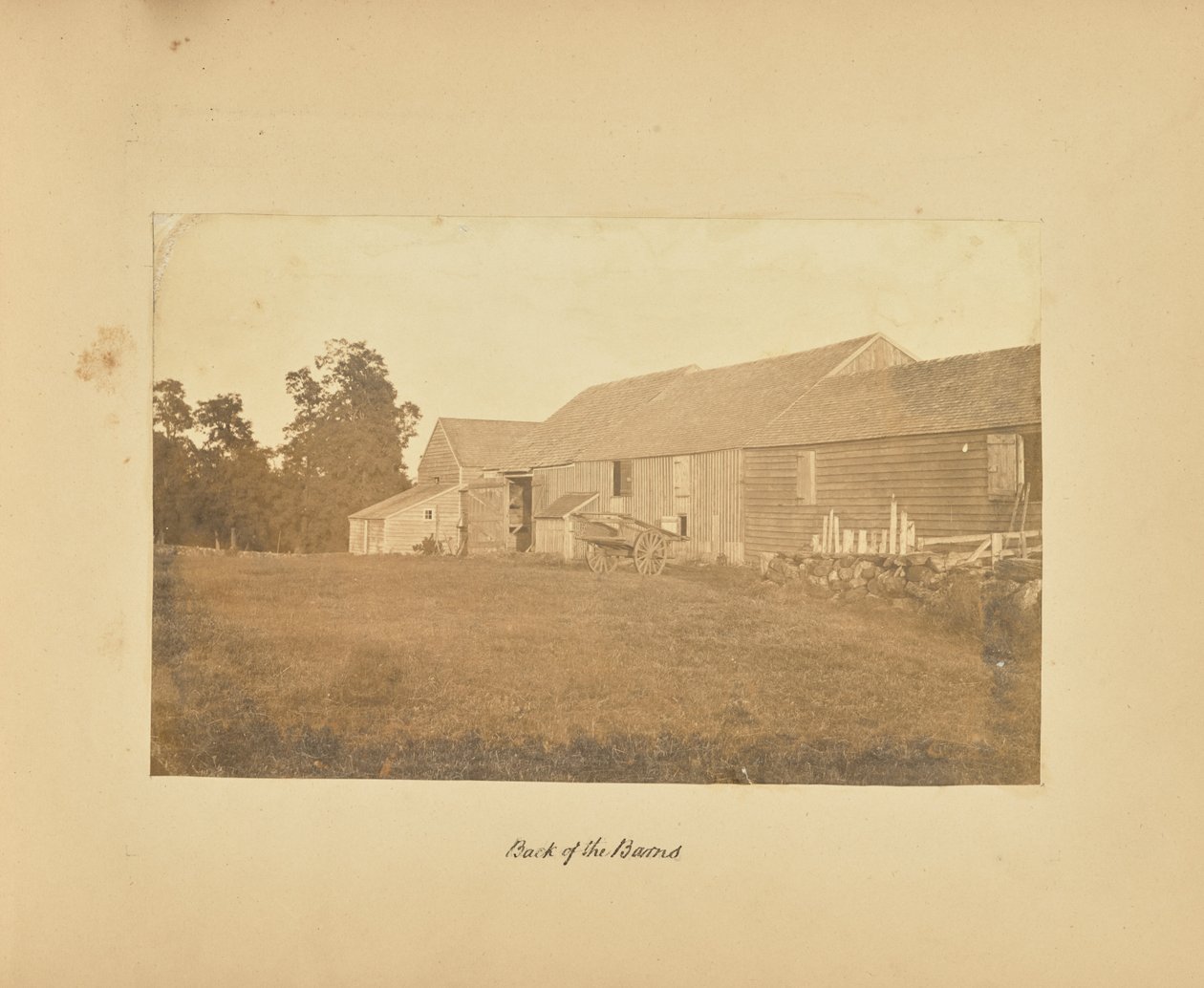 Back of the Barns by Alfred Booth