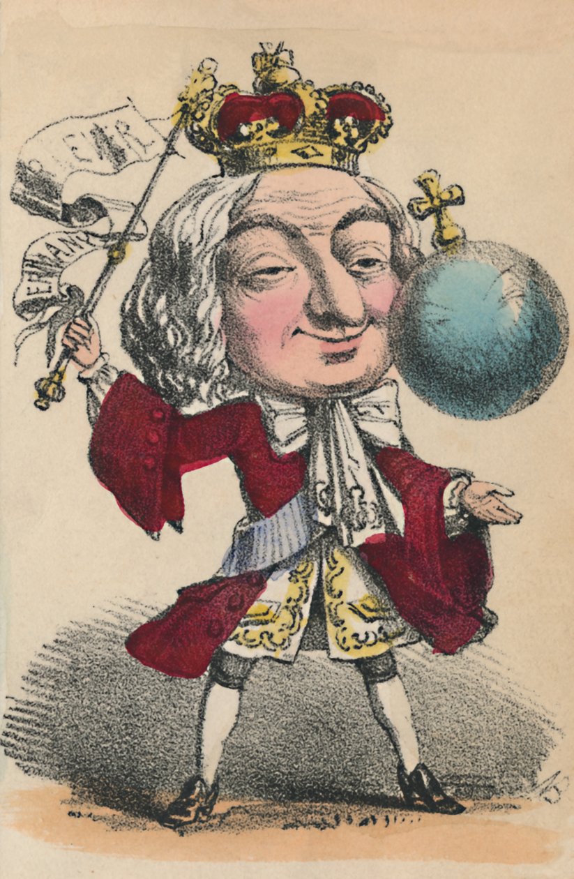 George II by Alfred Crowquill