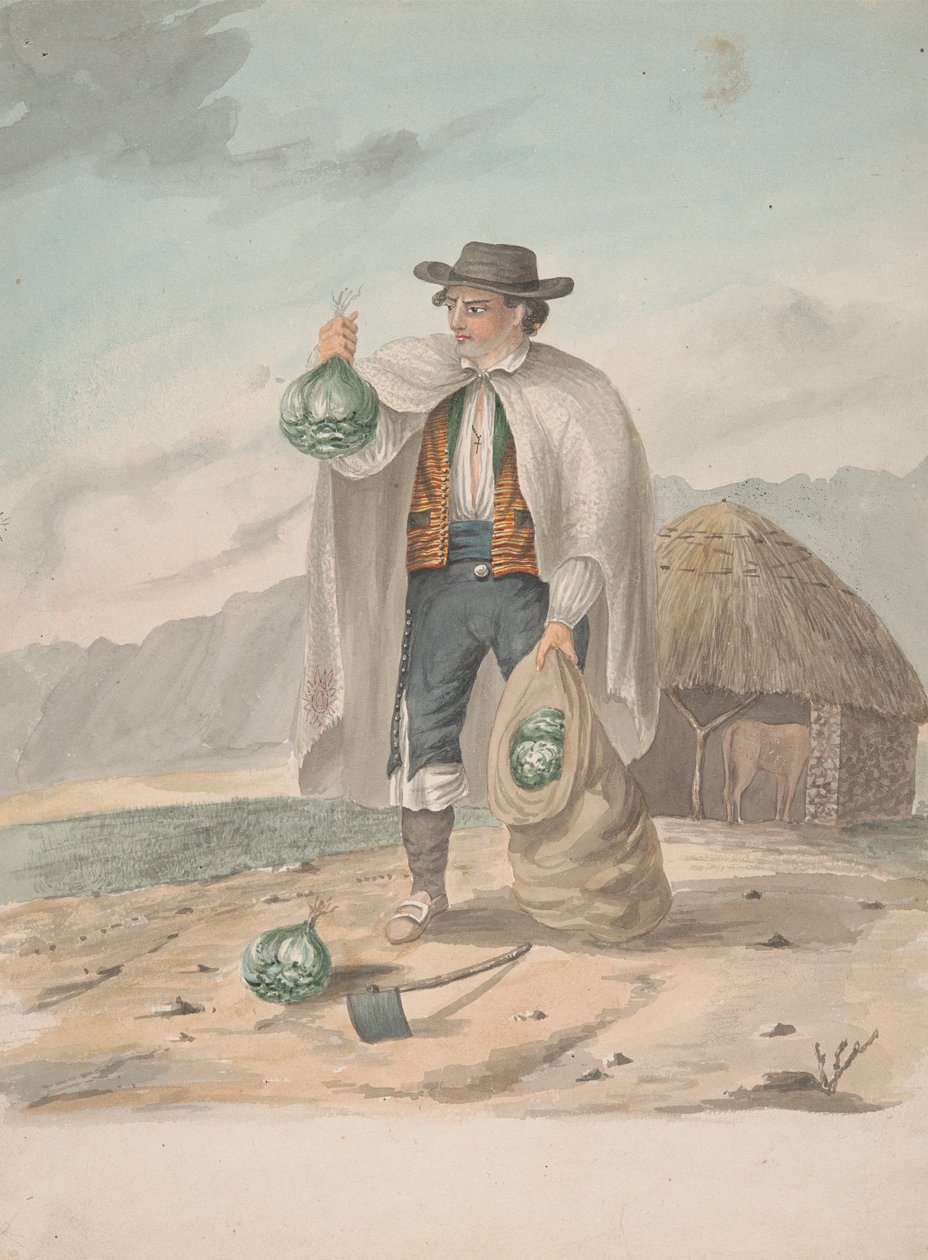 Tenerife-Man of Tacoronte by Alfred Diston