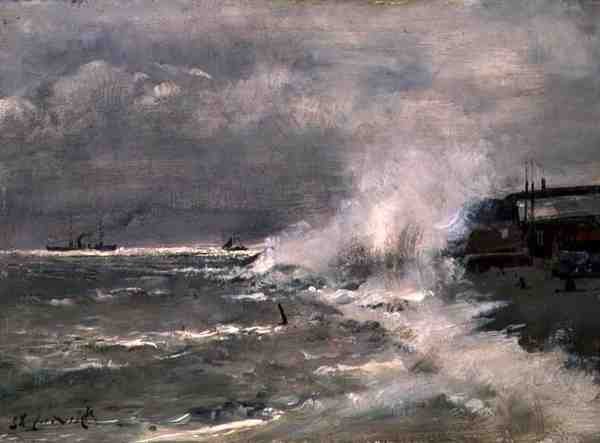 Le Havre by Alfred Emile Stevens