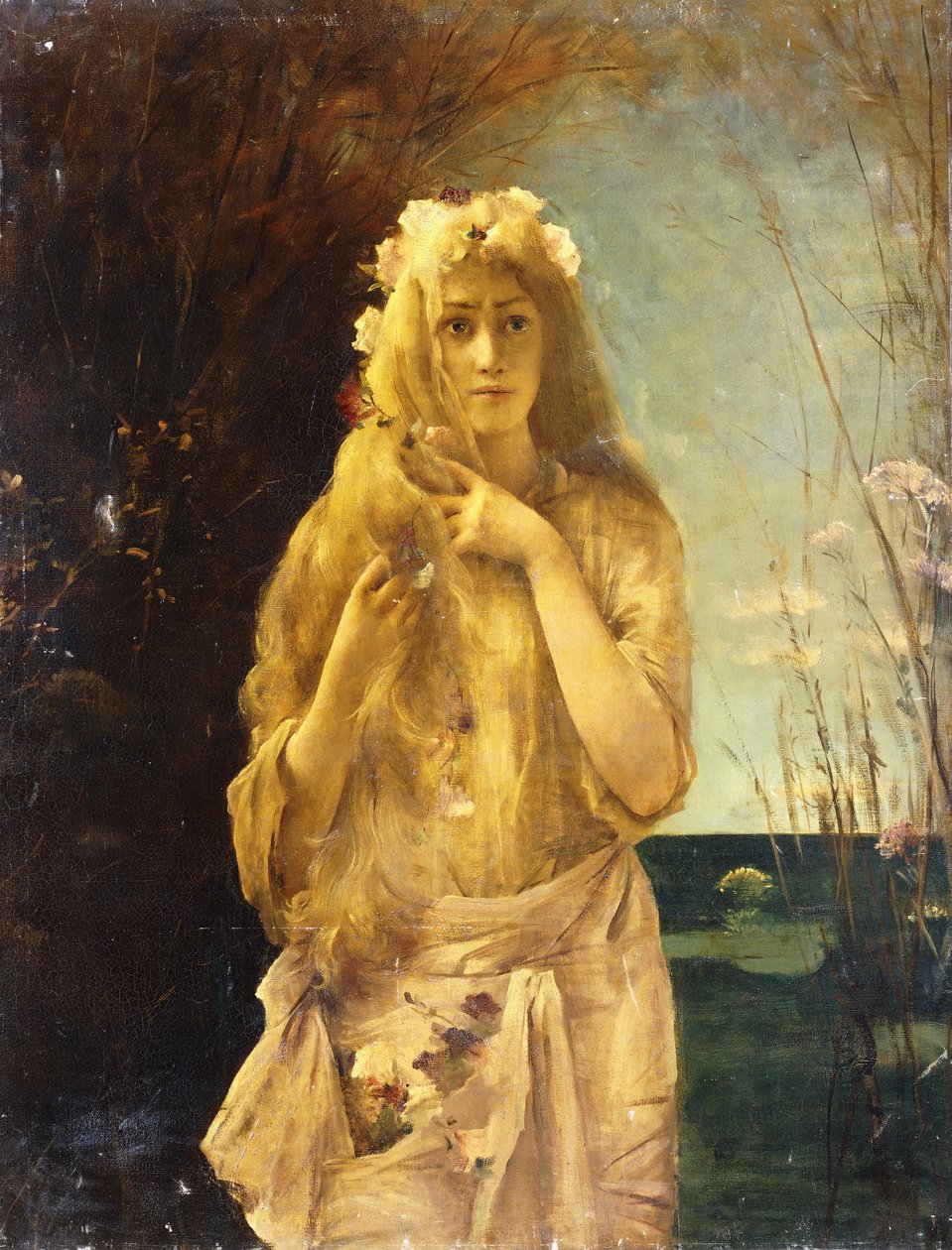 Ophelia by Alfred Emile Stevens