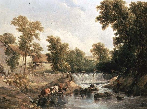 Landscape by Alfred Gomersal Vickers