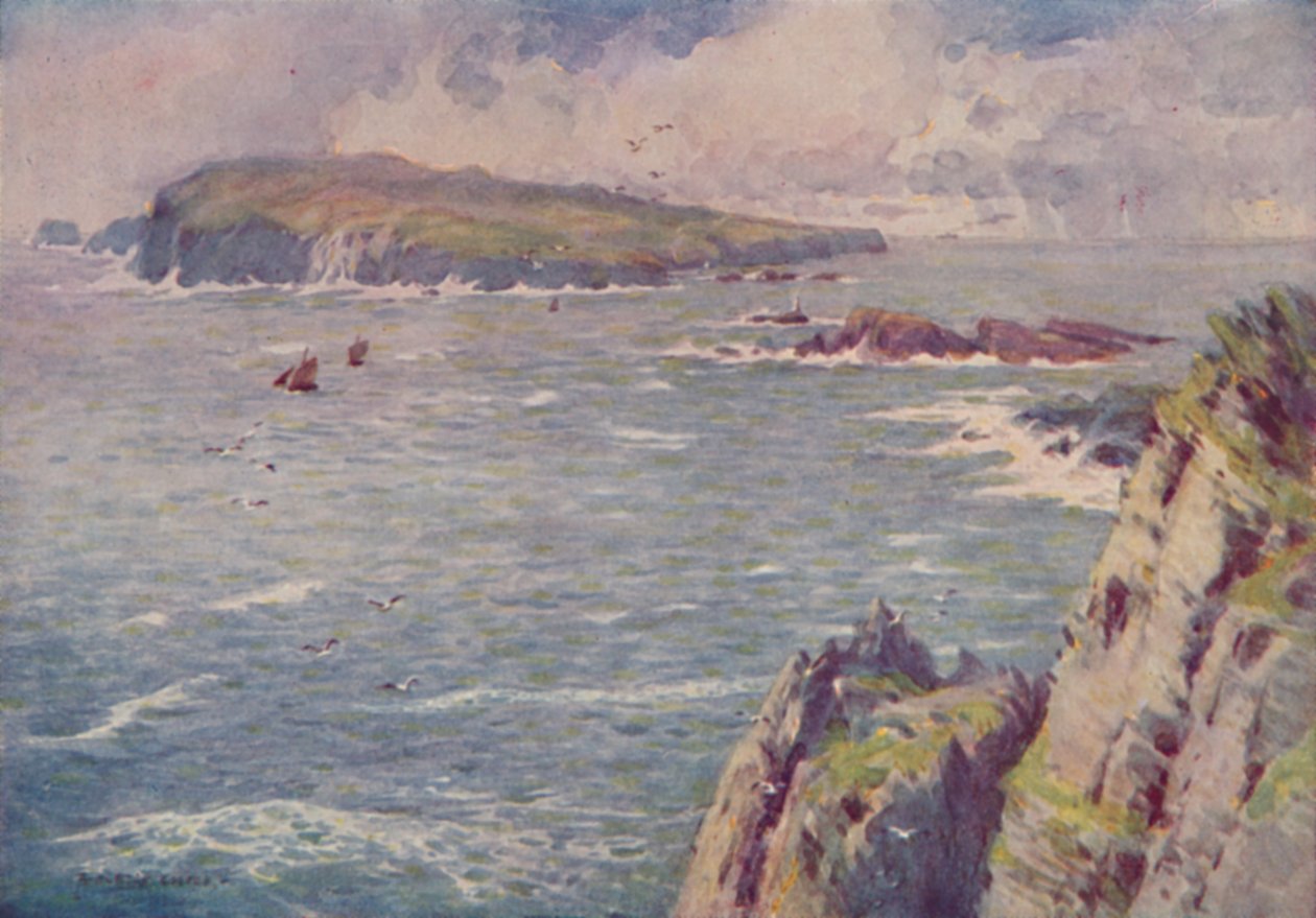 The Calf of Man by Alfred Heaton Cooper