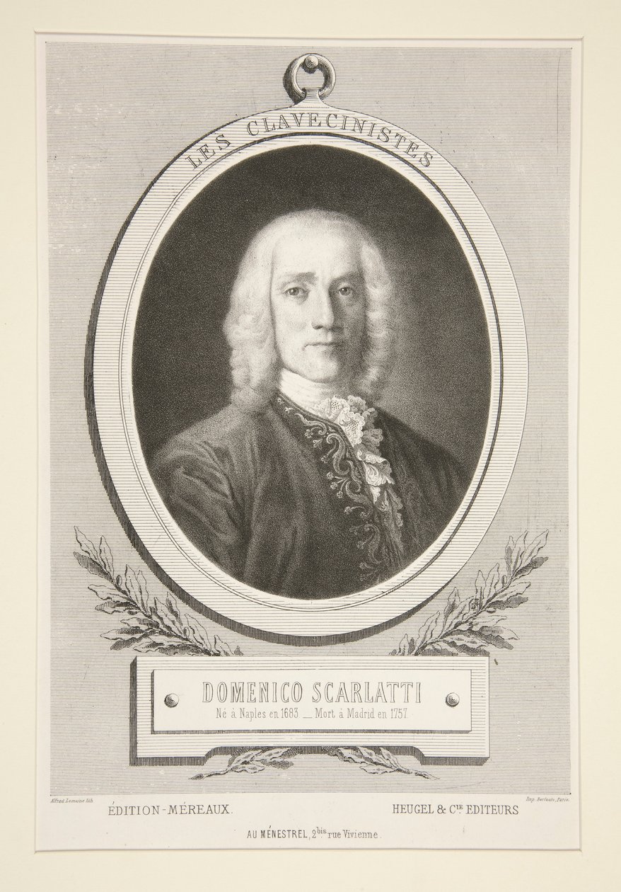 The Clavichordists: Domenico Scarlatti by Alfred Lemoine
