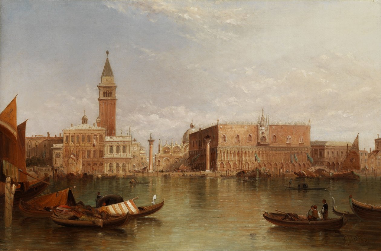 View of Venice by Alfred Pollentine