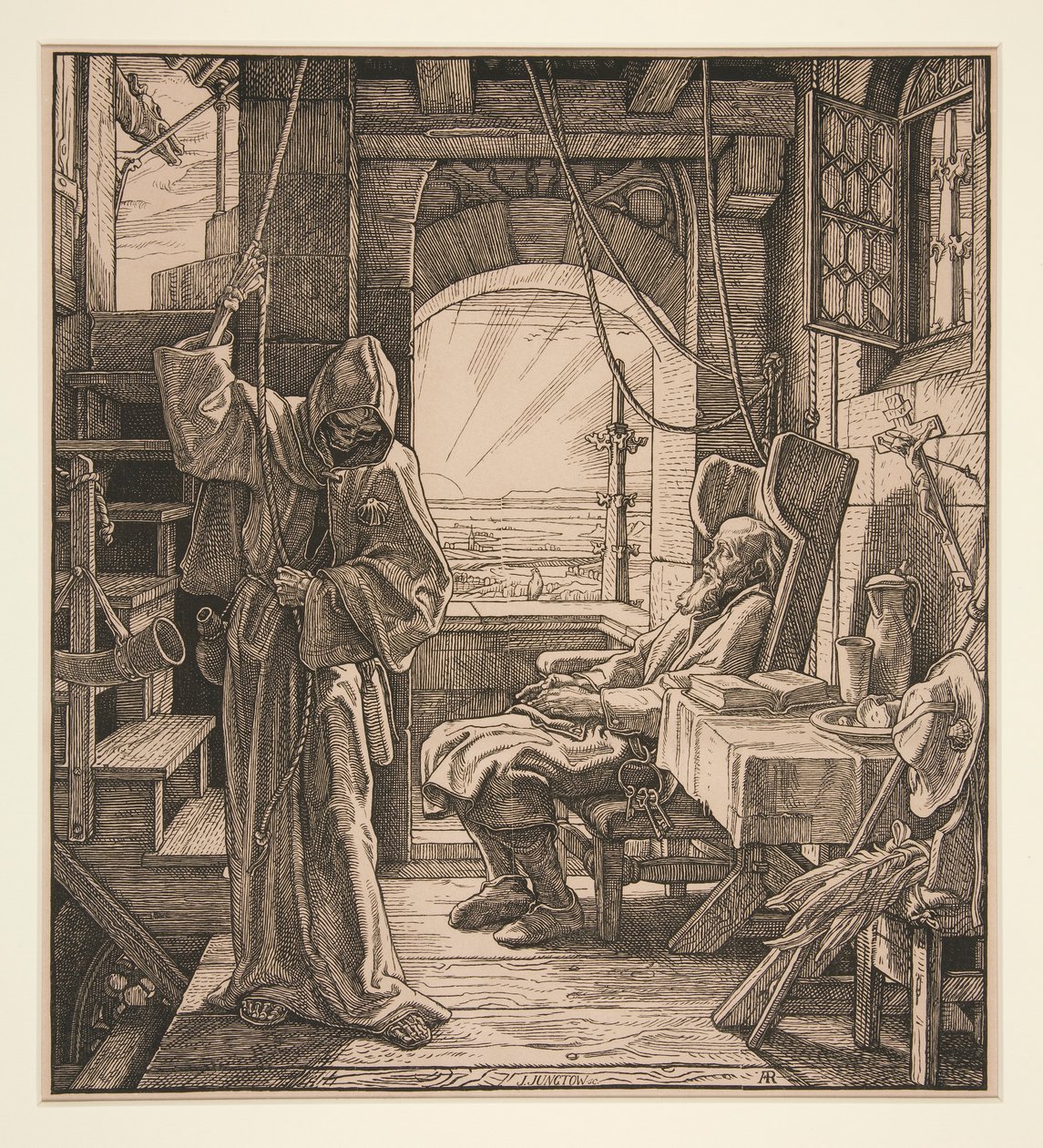 Death as Friend by Alfred Rethel