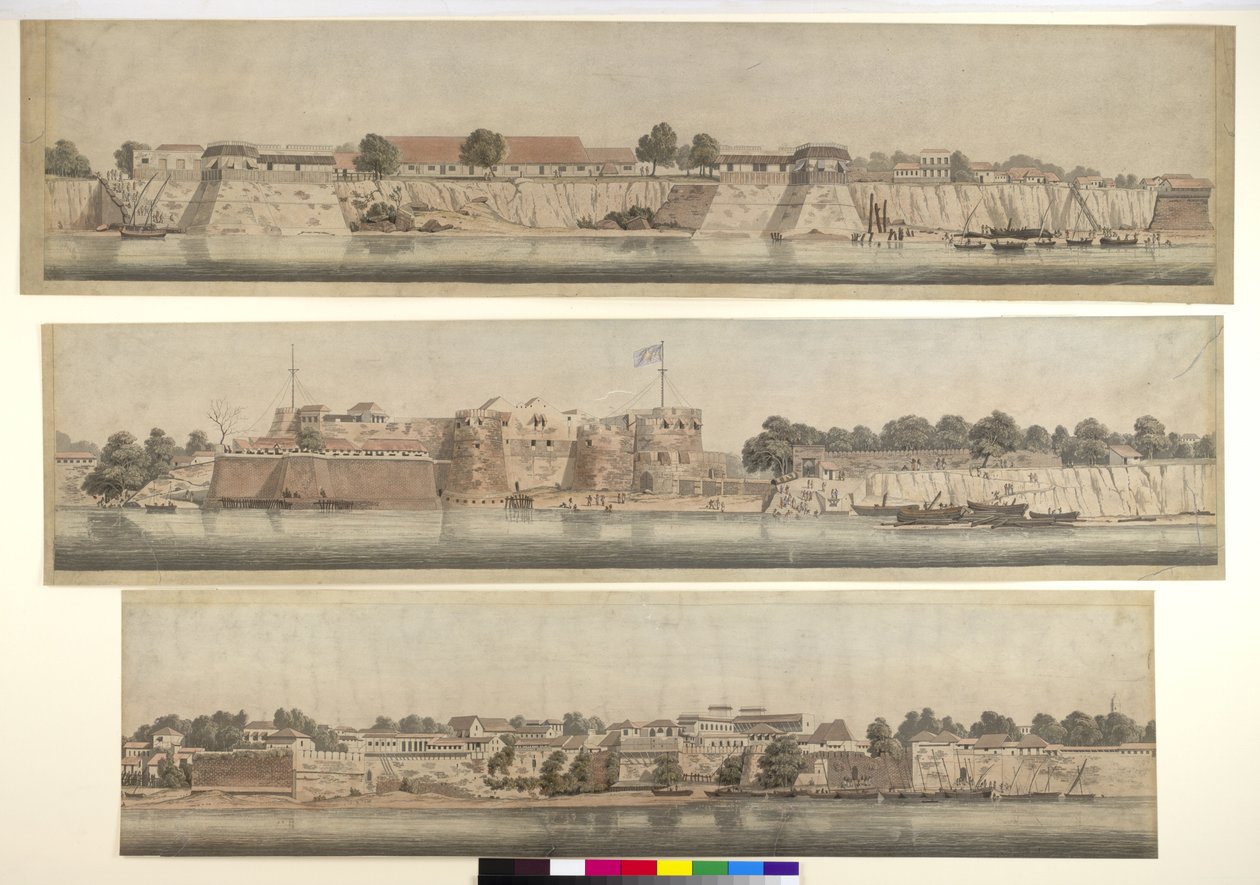 Panorama of Surat by Alfred Robert Freebairn