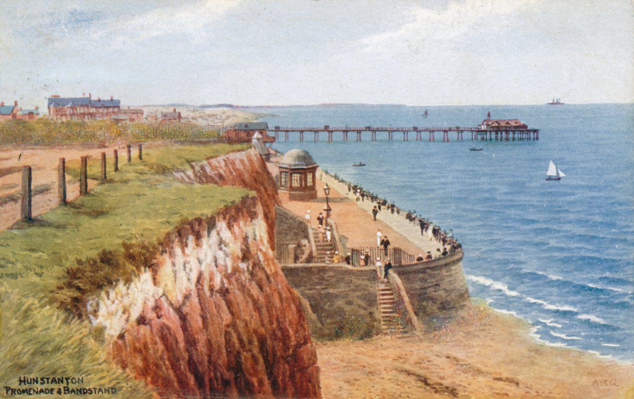 Hunstanton, Promenade and Bandstand by Alfred Robert Quinton