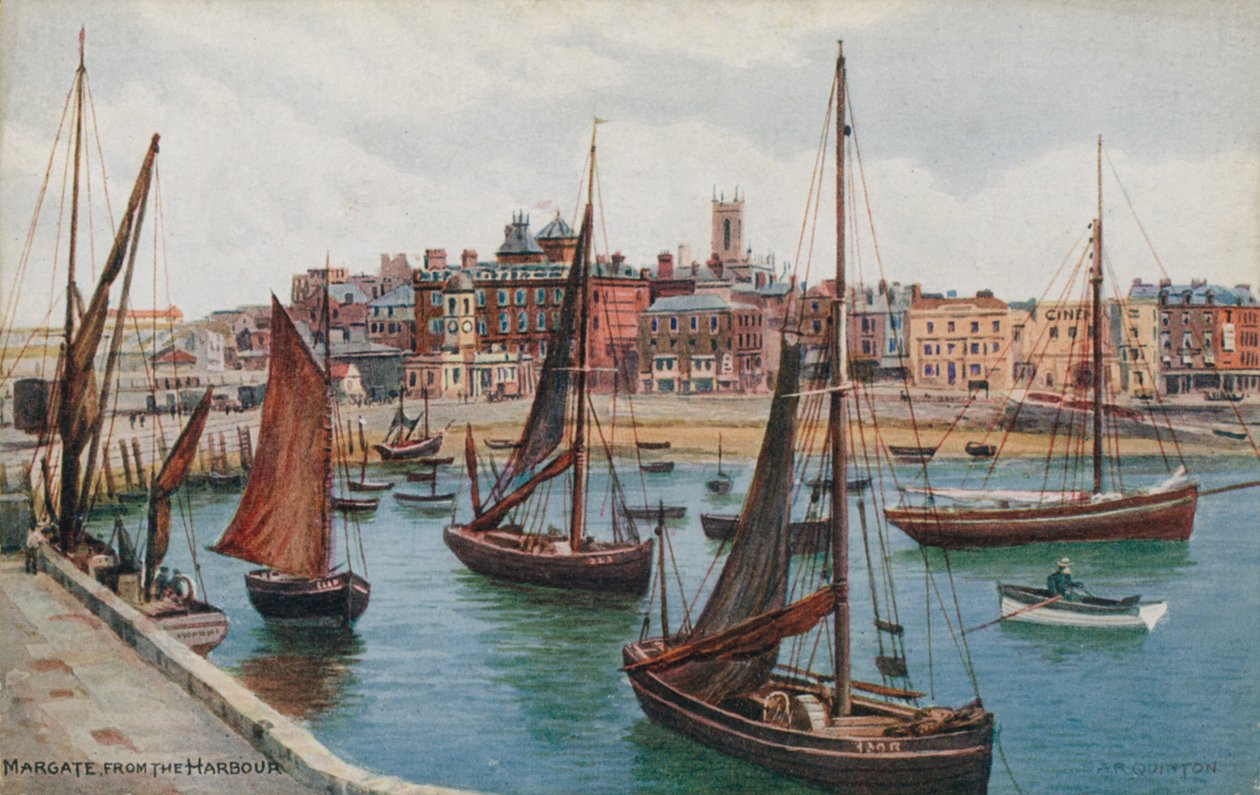 Margate, From the Harbour by Alfred Robert Quinton