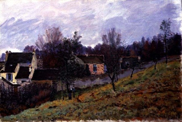 Autumn at Louveciennes by Alfred Sisley
