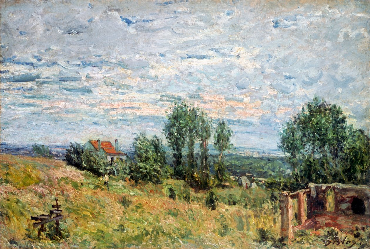 The Brickfield by Alfred Sisley
