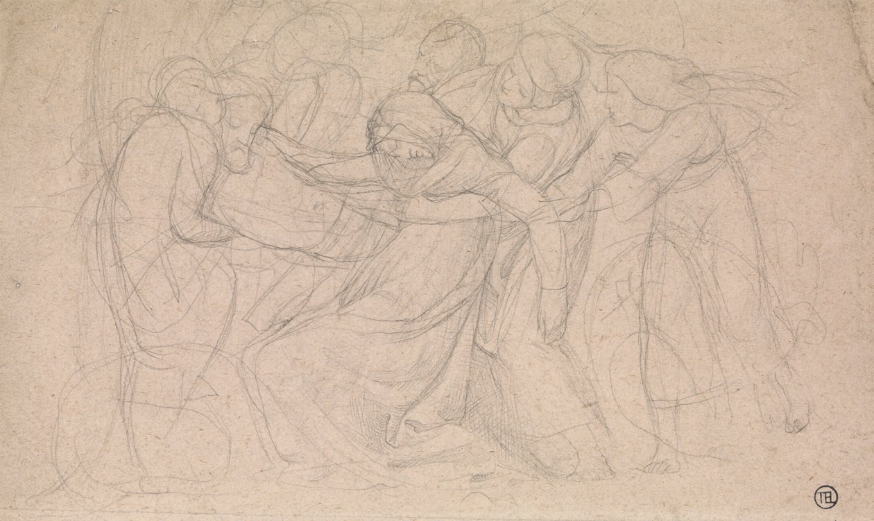 Descent from the Cross by Alfred Emile Stevens