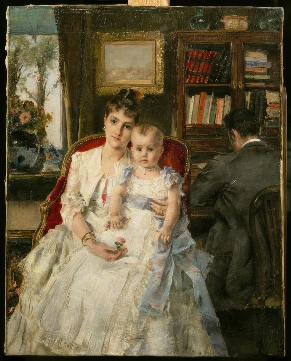 All the Happiness by Alfred Emile Stevens