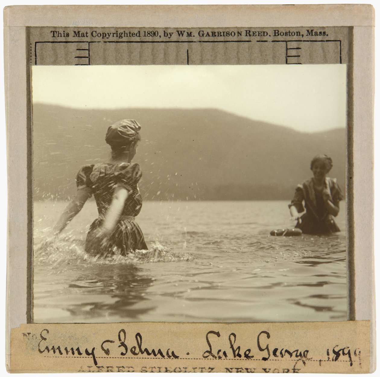 Emmy and Selma, Lake George by Alfred Stieglitz