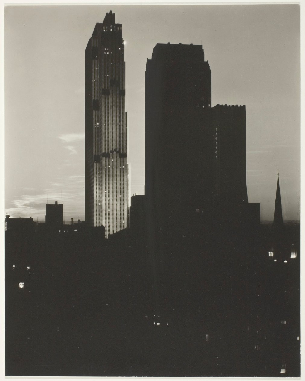 New York from the Shelton by Alfred Stieglitz