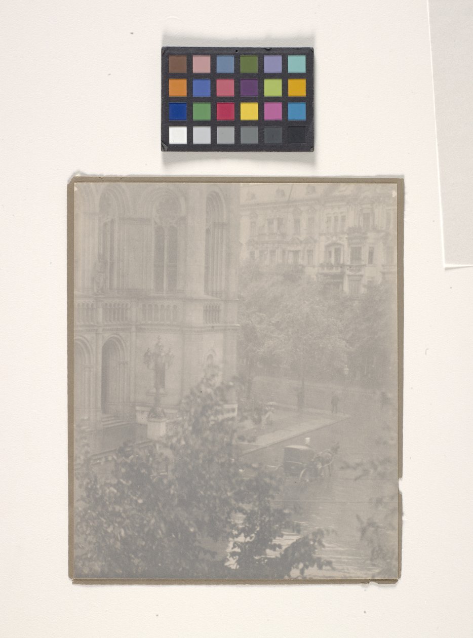Snapshot--From My Window, Berlin by Alfred Stieglitz