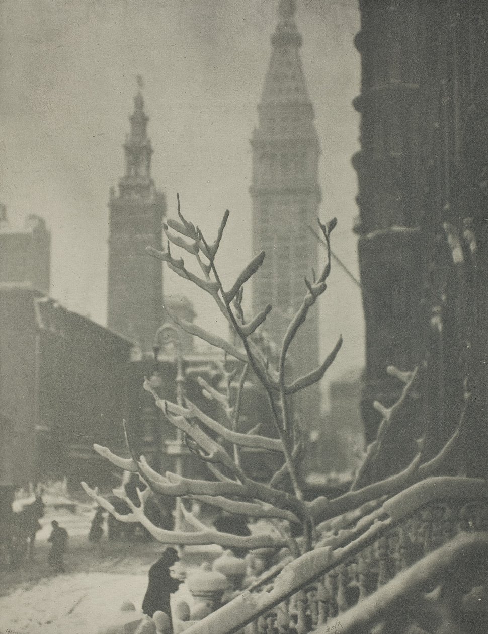 Two Towers, New York by Alfred Stieglitz