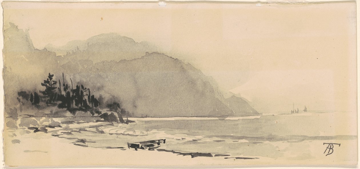 Boat on the Beach by Alfred Thompson Bricher