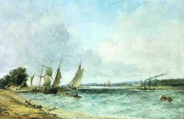 English Seascape by Alfred Vickers