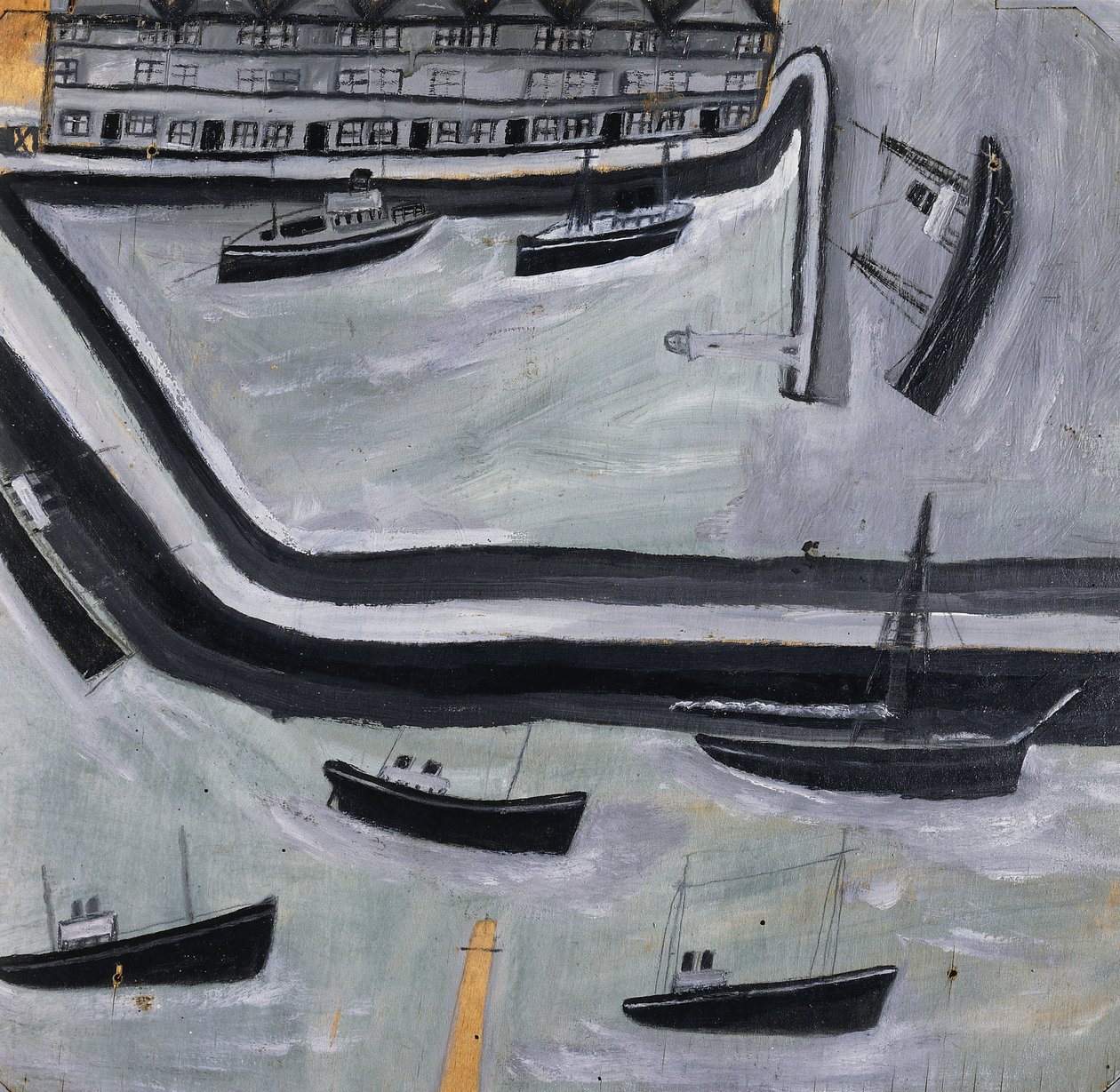 The Harbour by Alfred Wallis