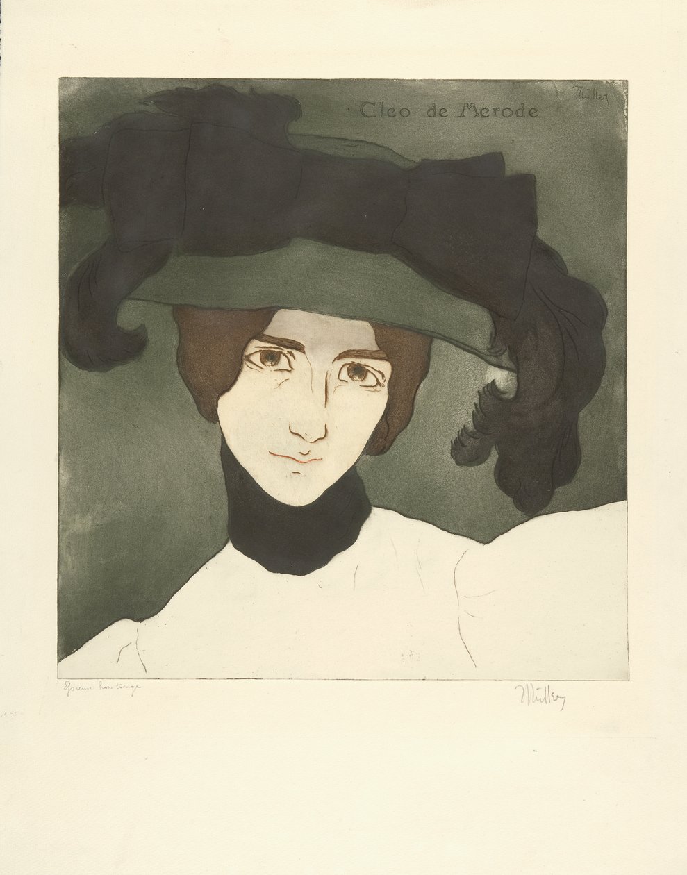Cléo de Mérode by Alfredo Müller