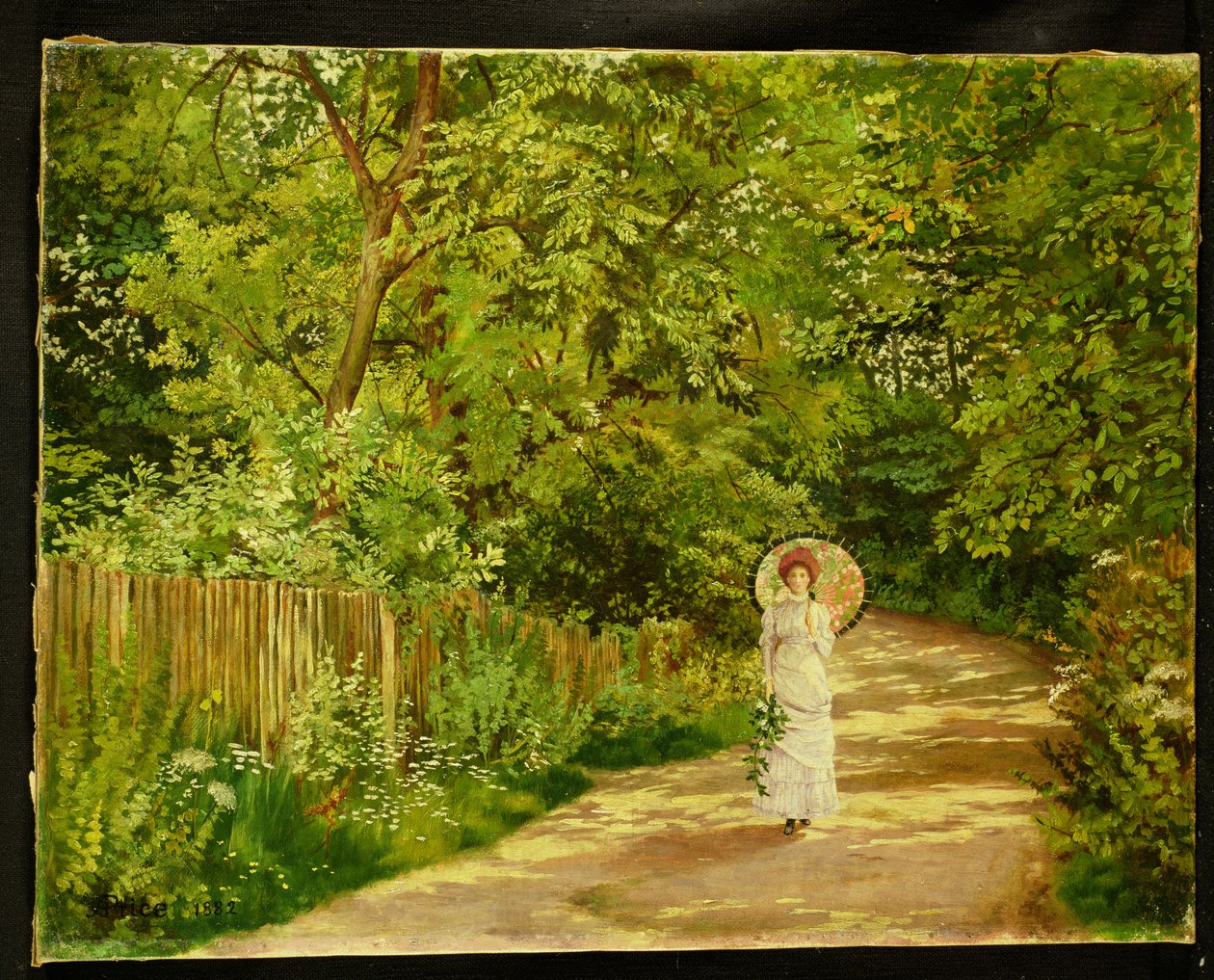 Lady with a Parasol by Alice Price