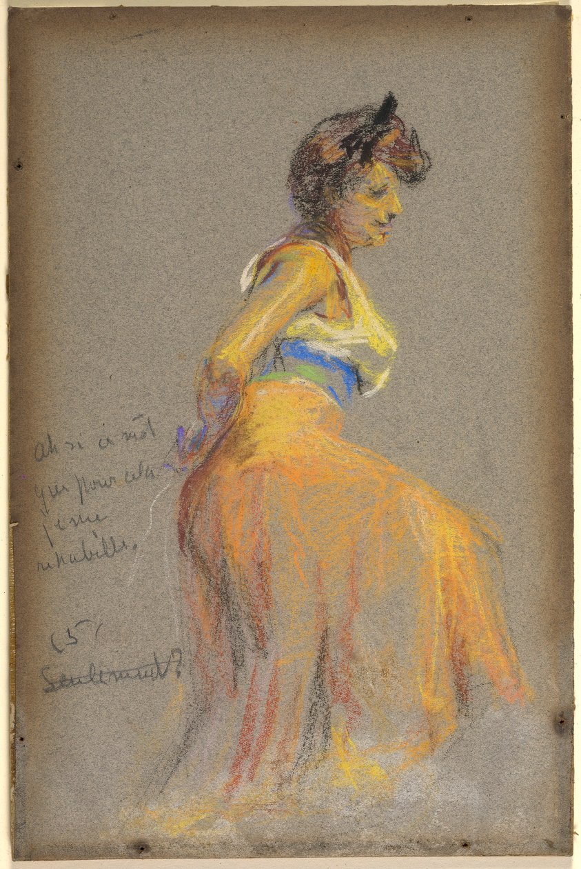 Model in Yellows by Alice Pike Barney