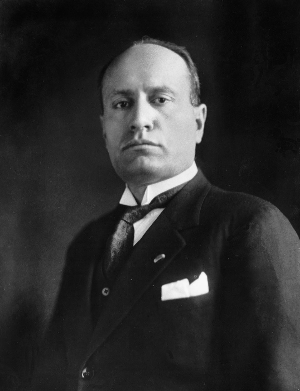 Benito Mussolini by Fratelli Alinari
