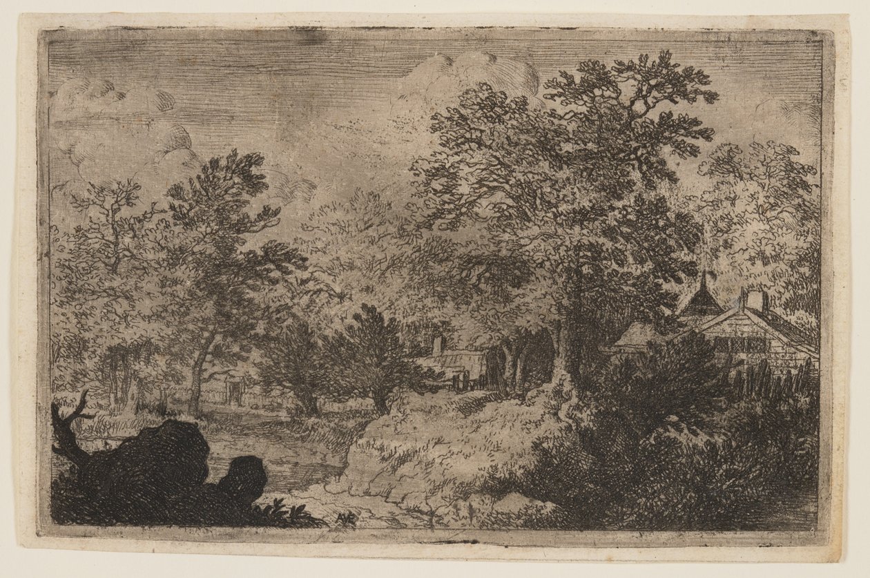 The Oak on the Hill by Allaert van Everdingen