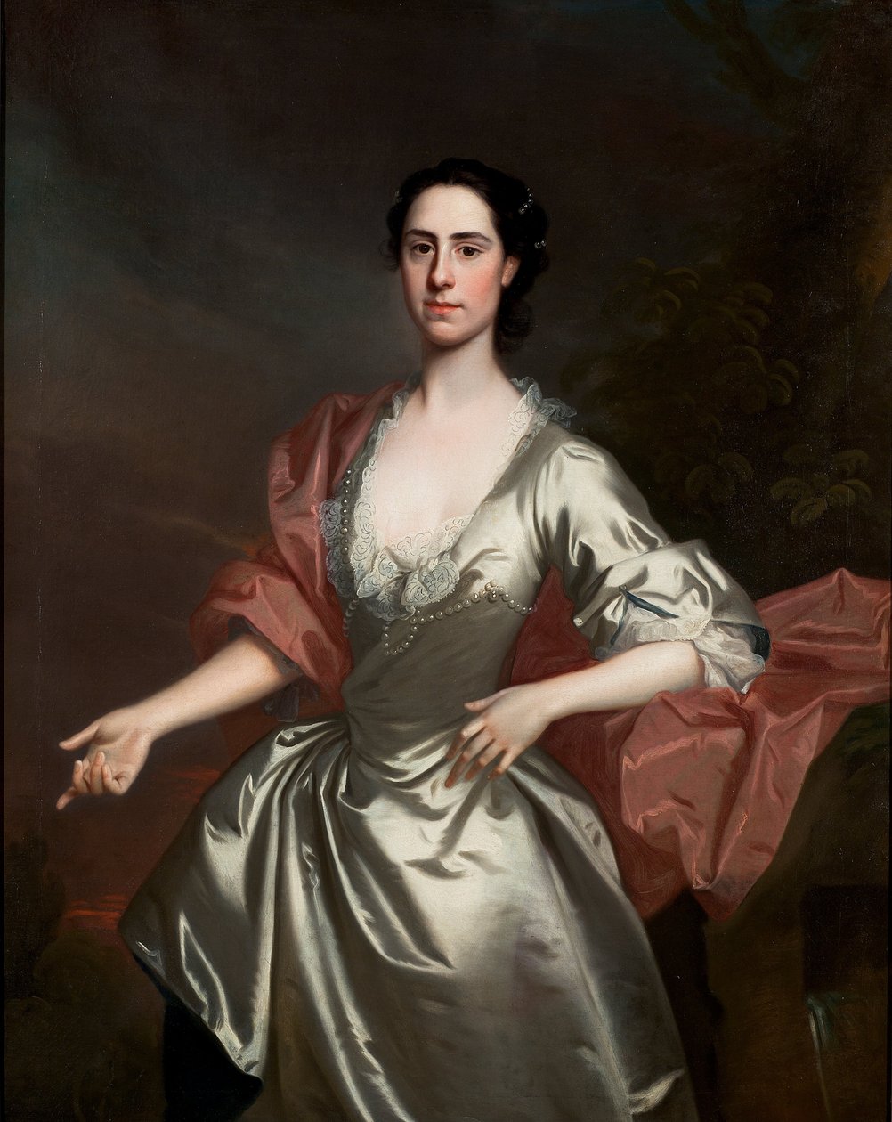 Portrait of Lady Susanna Campbell, née Bernard (d. 1751) by Allan Ramsay