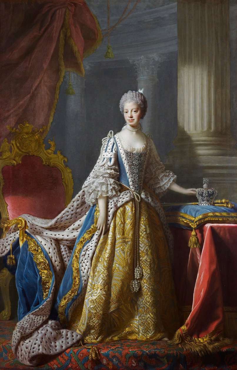 Queen Charlotte by Allan Ramsay