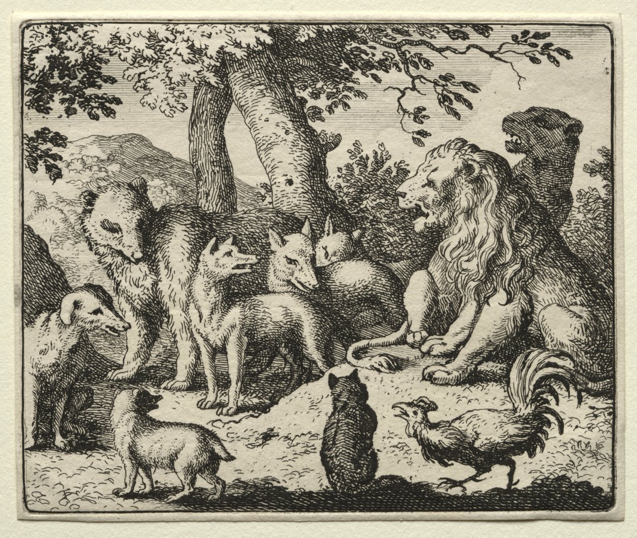 Reynard the Fox: Reynard Exonerates Himself by Allart van Everdingen
