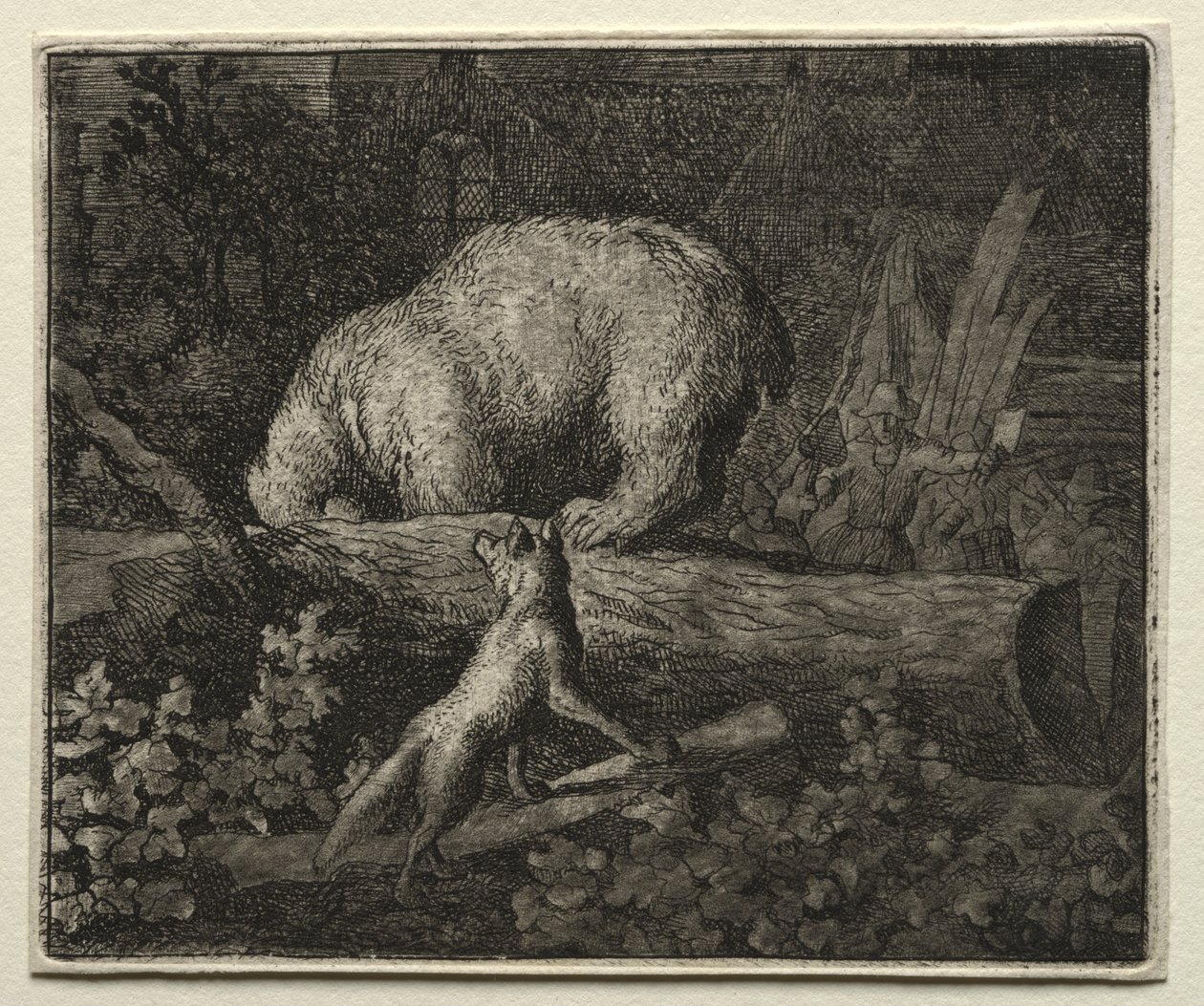 Reynard the Fox: Trapping the Bear by Allart van Everdingen