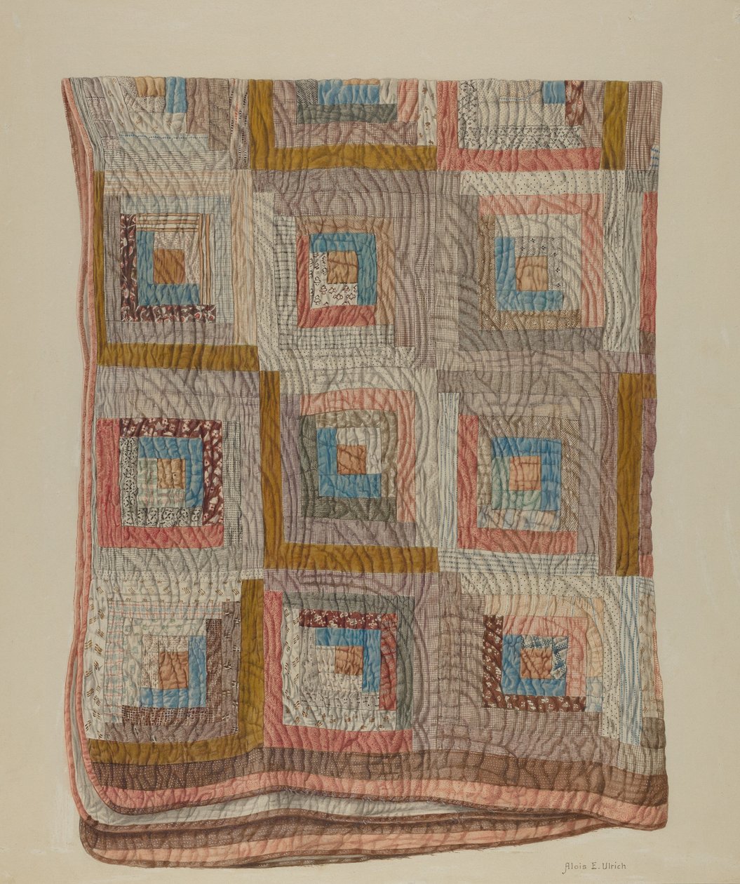 Patchwork Quilt by Alois E. Ulrich