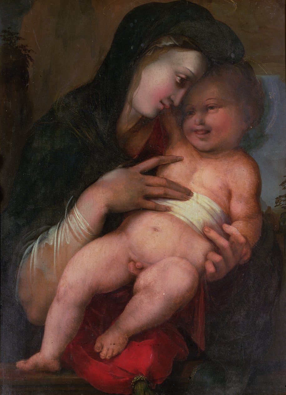 Madonna and Child by Alonso Berruguete