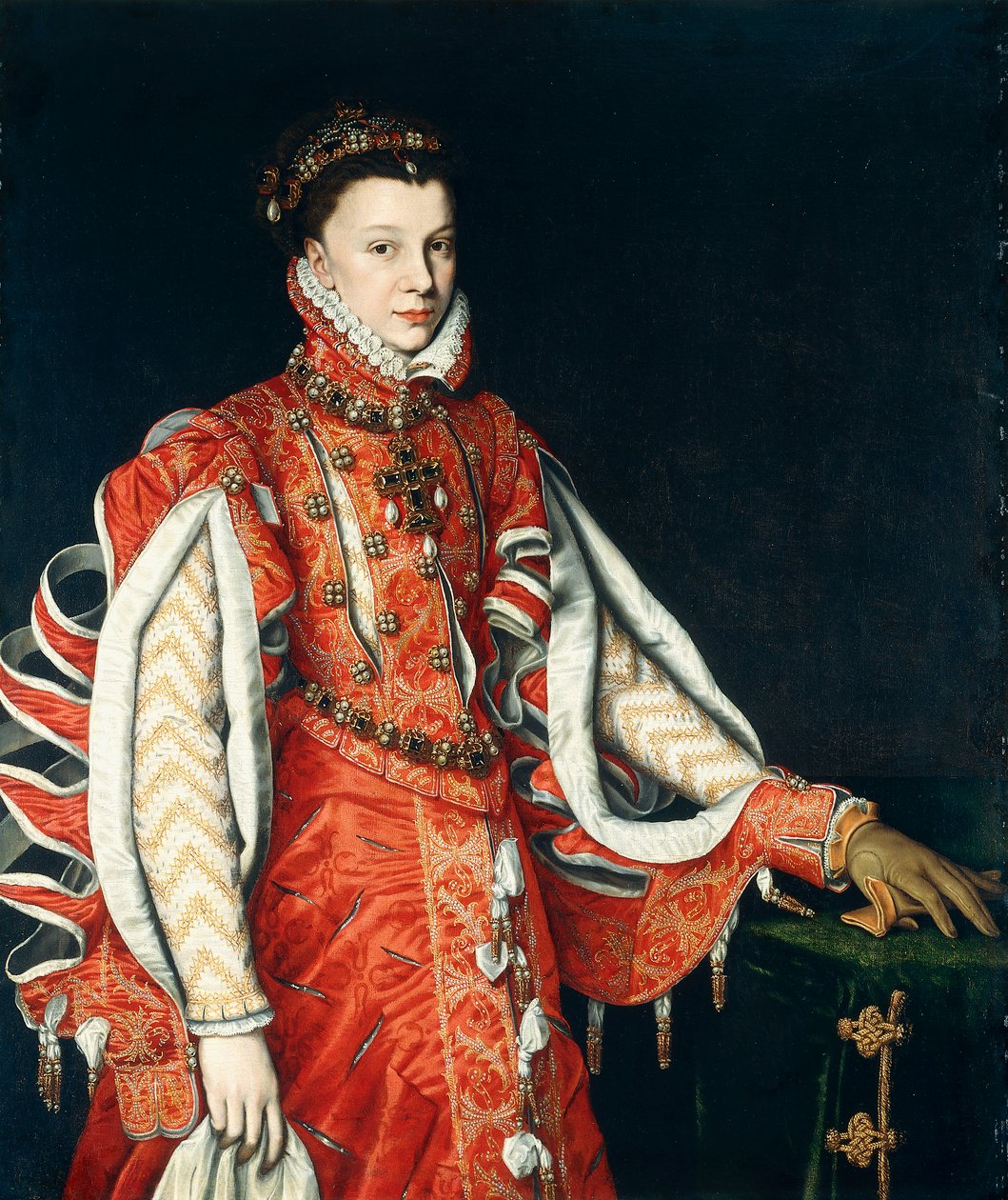 Elisabeth of Valois by Alonso Sánchez Coello
