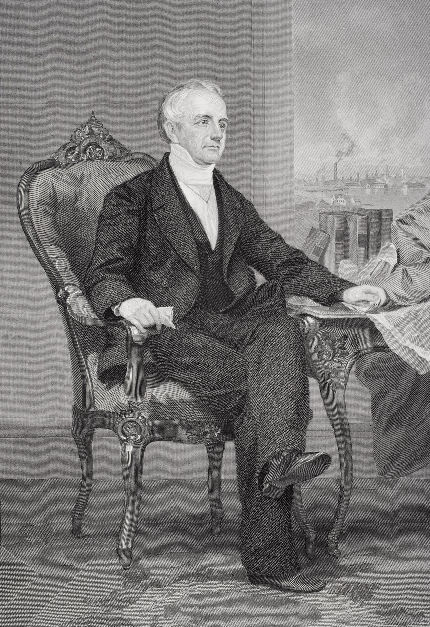 Abbott Lawrence by Alonzo Chappel