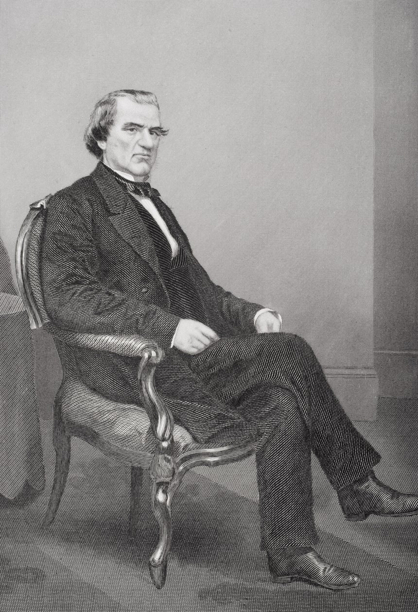 Andrew Johnson by Alonzo Chappel