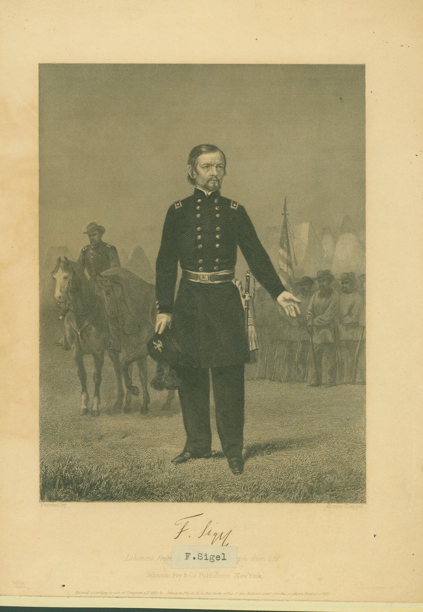 Franz Sigel, General (Union) by Alonzo Chappel