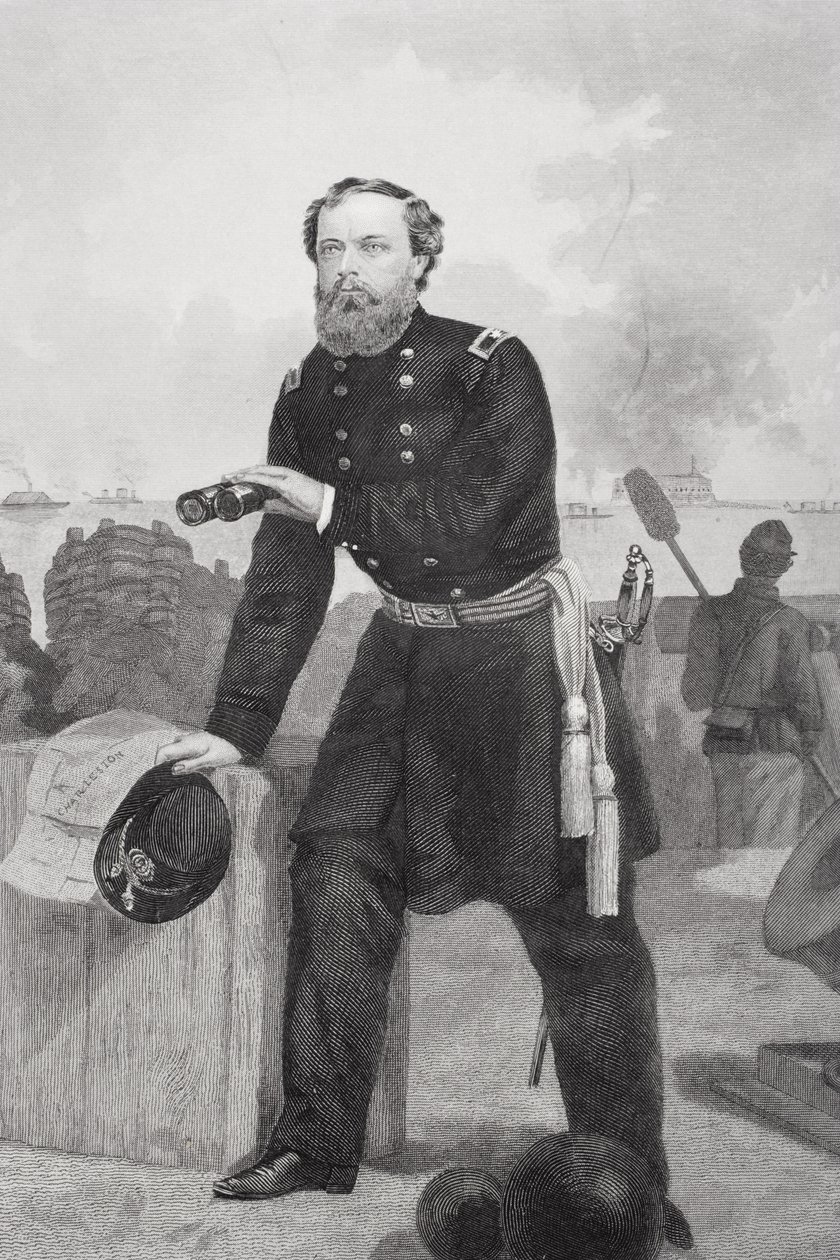 Portrait General Quincy Adams Gillmore by Alonzo Chappel