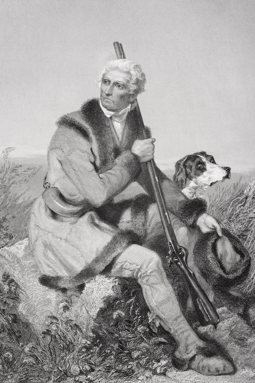 Portrait of Daniel Boone by Alonzo Chappel