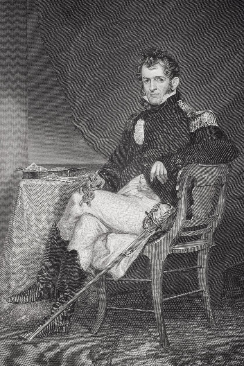 Portrait of David Porter (1780-1843) by Alonzo Chappel