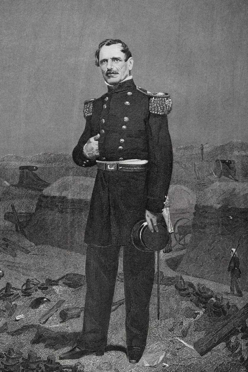 Portrait of General James Shield by Alonzo Chappel