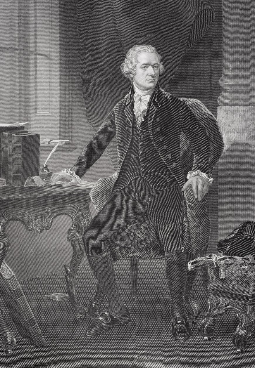 Portrait of Alexander Hamilton by Alonzo Chappel