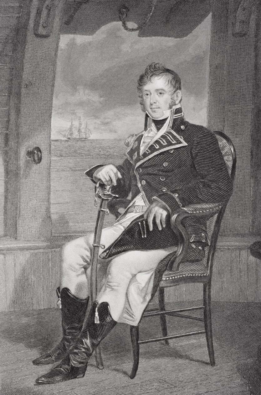 Portrait of James Lawrence (1781-1813) by Alonzo Chappel