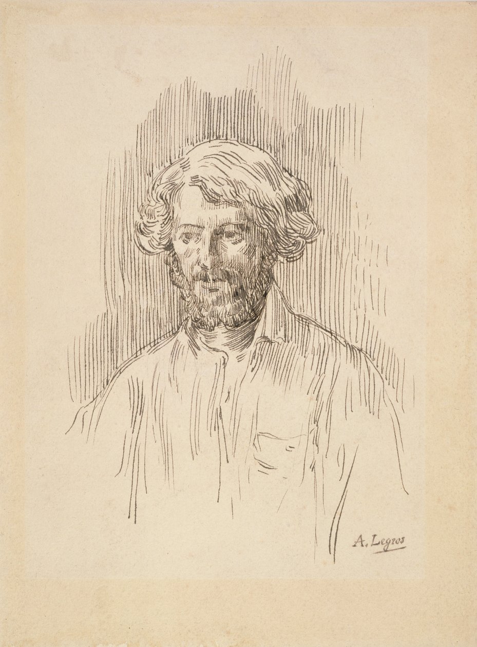 Self Portrait by Alphonse Legros