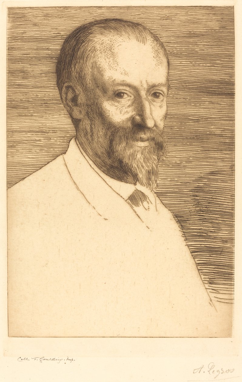 Auguste Poulet-Malassis, 2nd Plate by Alphonse Legros