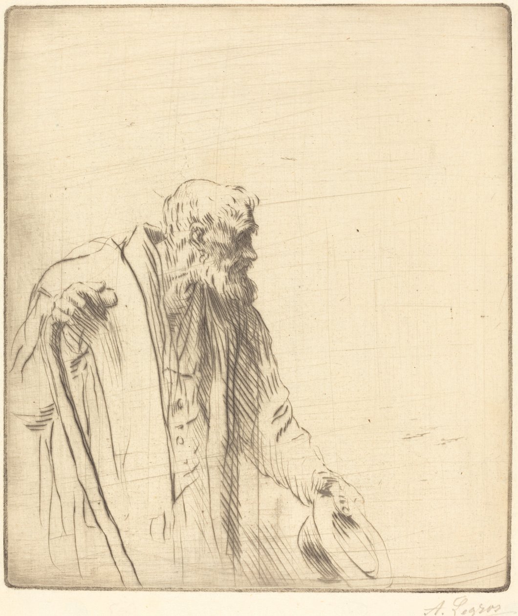 Beggar by Alphonse Legros