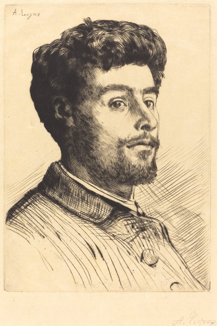 Frederic Regamey by Alphonse Legros