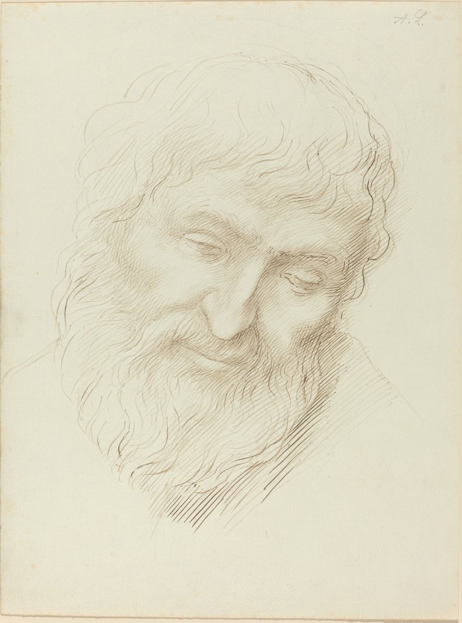 Head of a Man by Alphonse Legros